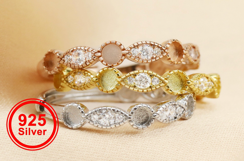 {MTO} Stackable Birth Stone Ring