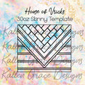 30oz House of Vricks Tumbler Template