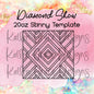 Diamond Show 20oz Tumbler Template
