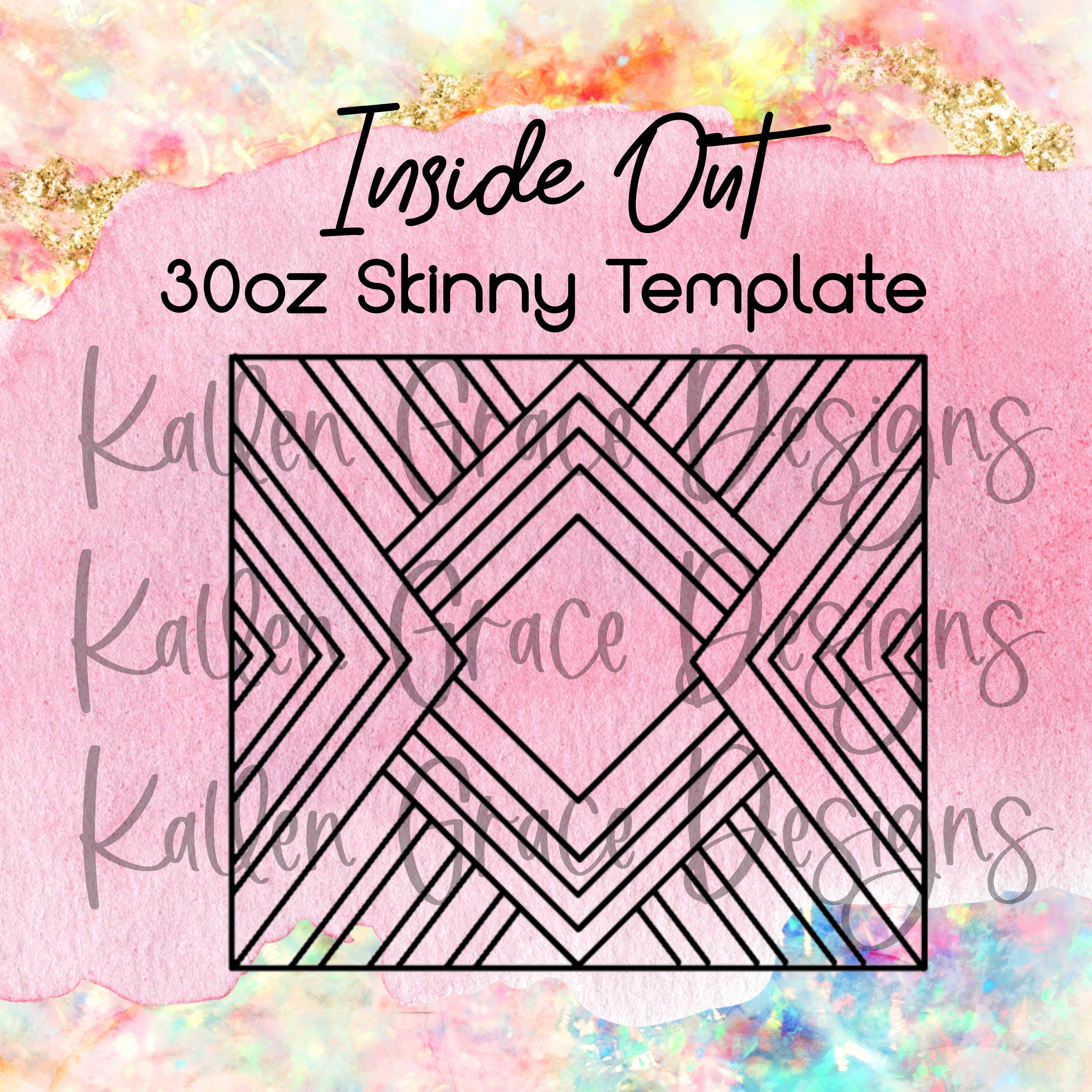 Inside Out 30oz Tumbler Template