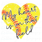 My Heart is on that Field SVG Digital Download