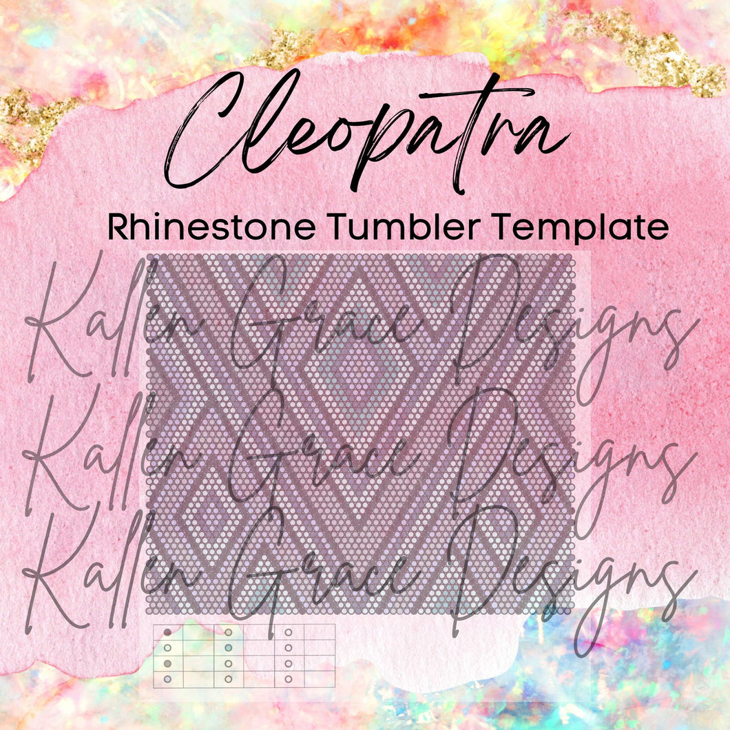 Rhinestone Cleopatra Template