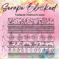 20oz Serape Blocked Tumbler Template