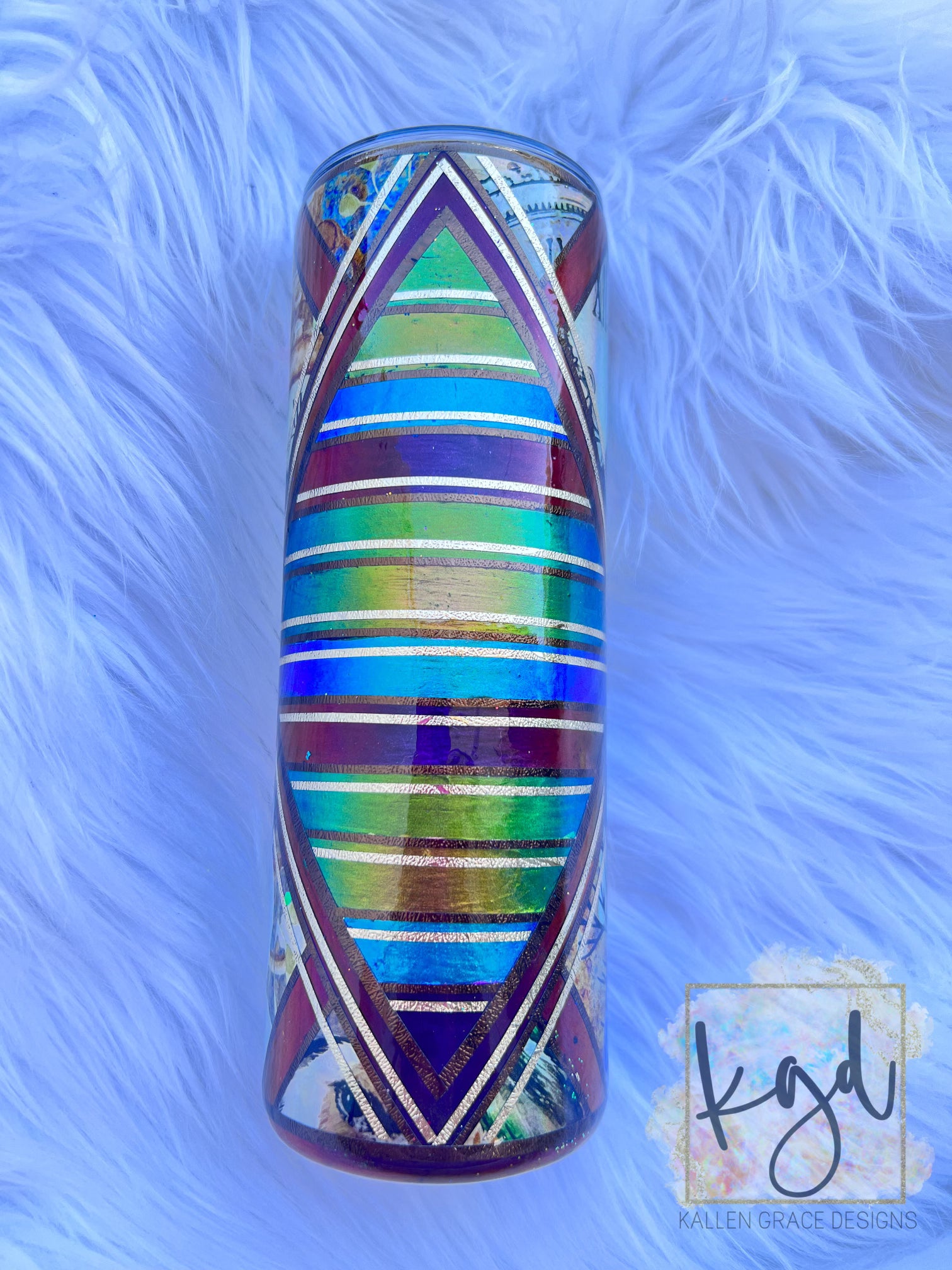 Hiding Diamond 30oz Tumbler Template