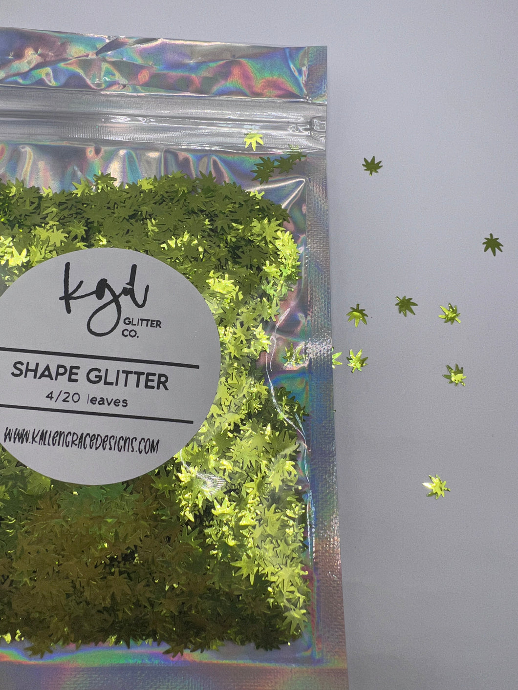 Shape Glitter - 420 Leaves