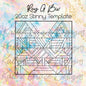 Roy G Biv 20oz Skinny Tumbler Template
