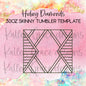 Hiding Diamond 30oz Tumbler Template