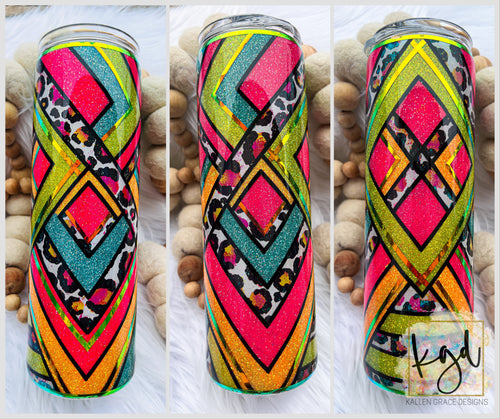 20oz Mandala Effect Tumbler Template