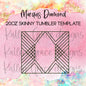 Marquis Diamond 20oz Tumbler Template