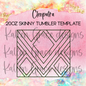 Cleopatra 20oz Tumbler Template