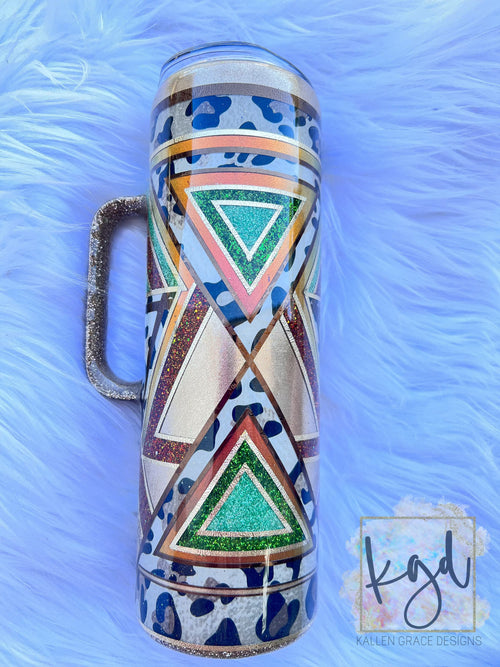 20oz Queen of Arrows Tumbler Template