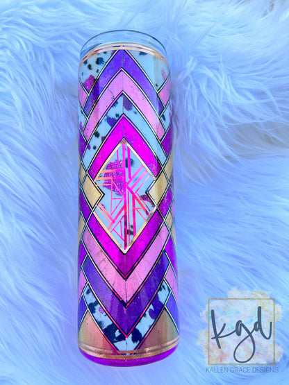20oz Wisteria Tumbler Template